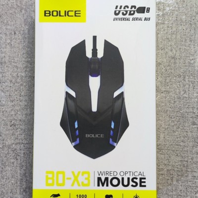 موس با سیم از برند bolice مدل BO-X3