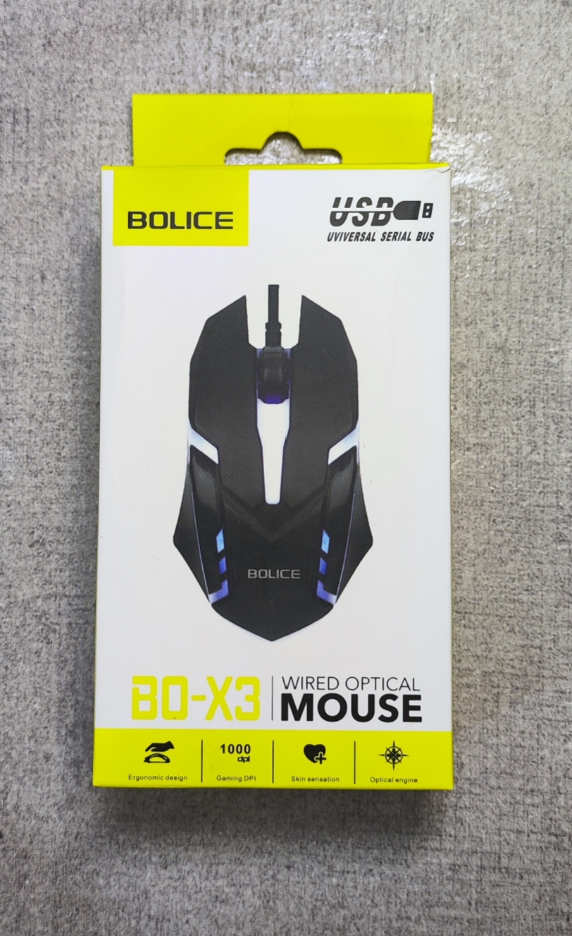موس با سیم از برند bolice مدل BO-X3