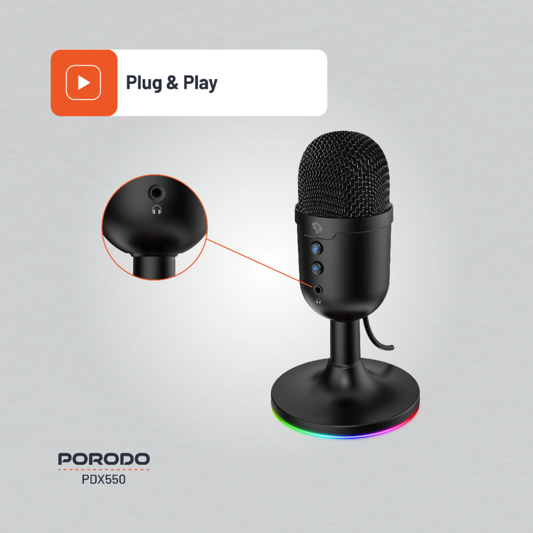 میکروفون گیمینگ و کندانسر پرودو مدل PDX550