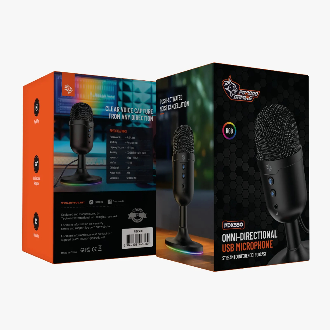 میکروفون گیمینگ و کندانسر پرودو مدل PDX550