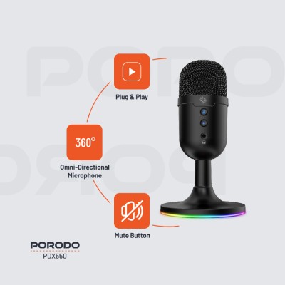 میکروفون گیمینگ و کندانسر پرودو مدل PDX550