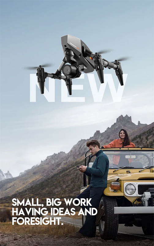 مینی کوادکوپتر دوربین دار مدل XD1 Mini Drone