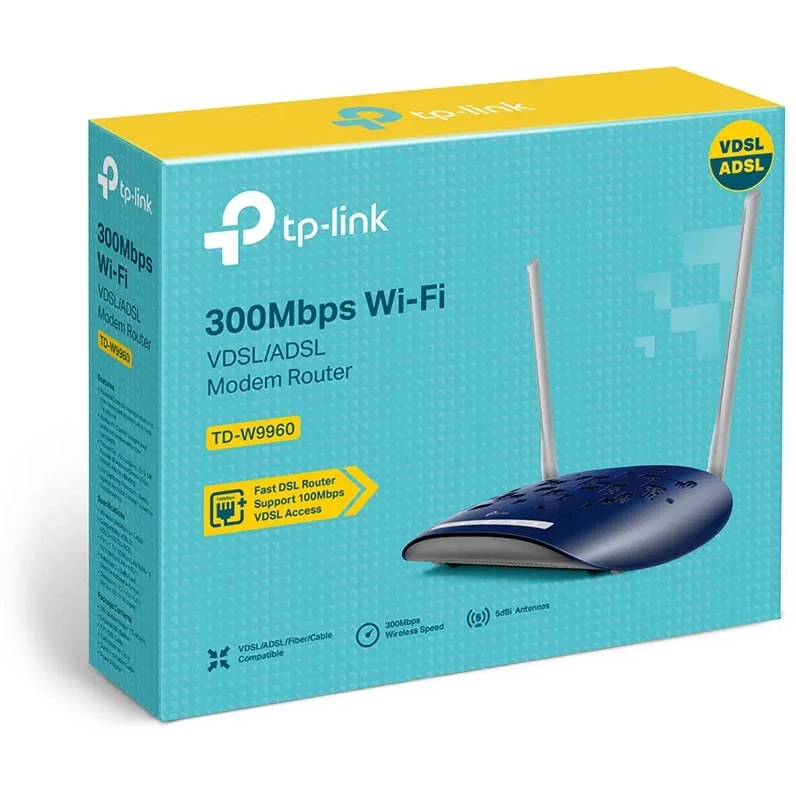 TD-W9960 مودم روتر تی پی لینک VDSL/ADSL2