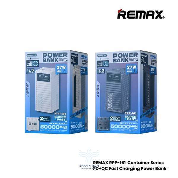 پاور بانک 50000 میلی آمپر از برند REMAX مدل RPP-161