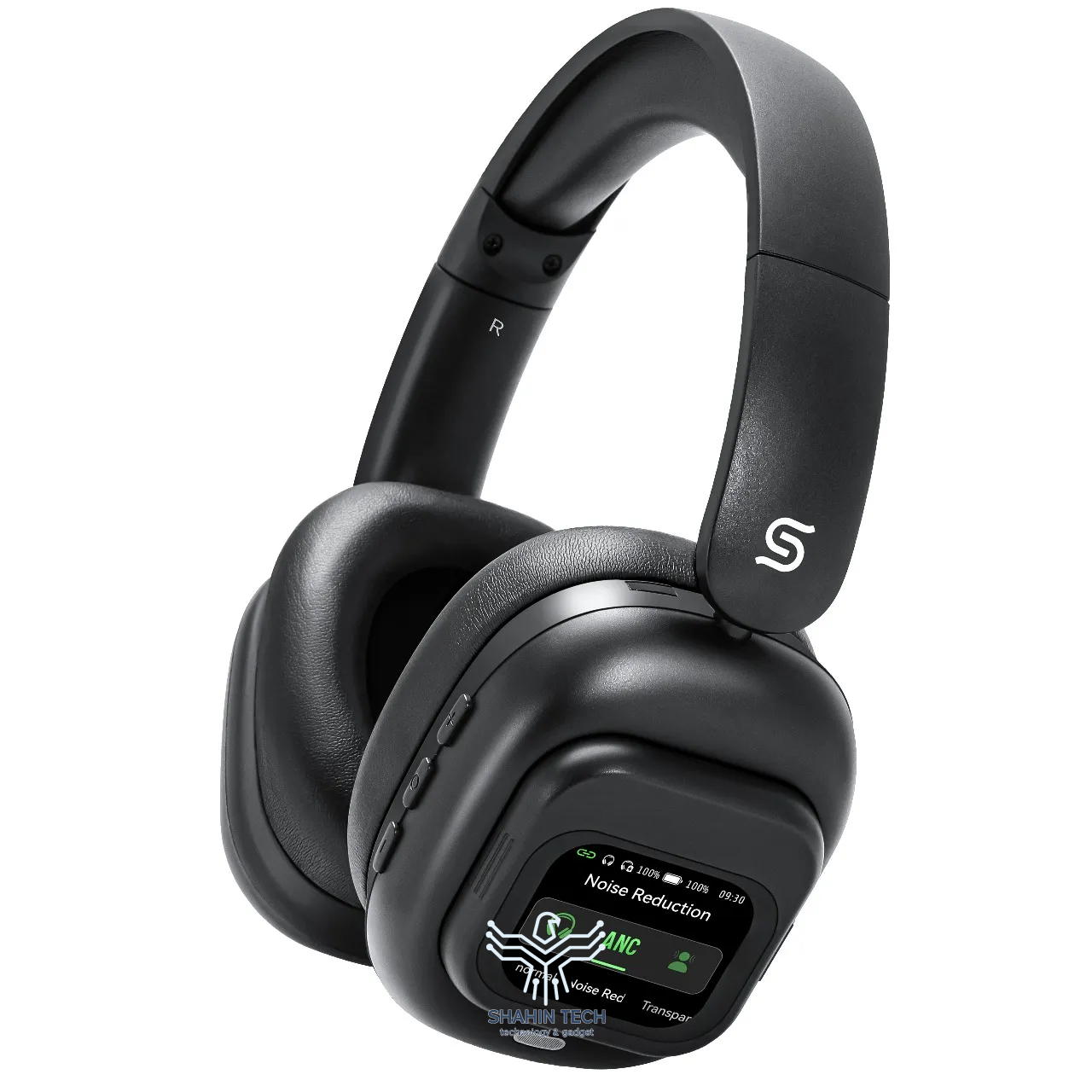 هدفون Porodo Soundtec Touchwave ANC با صفحه لمسی جداشدنی