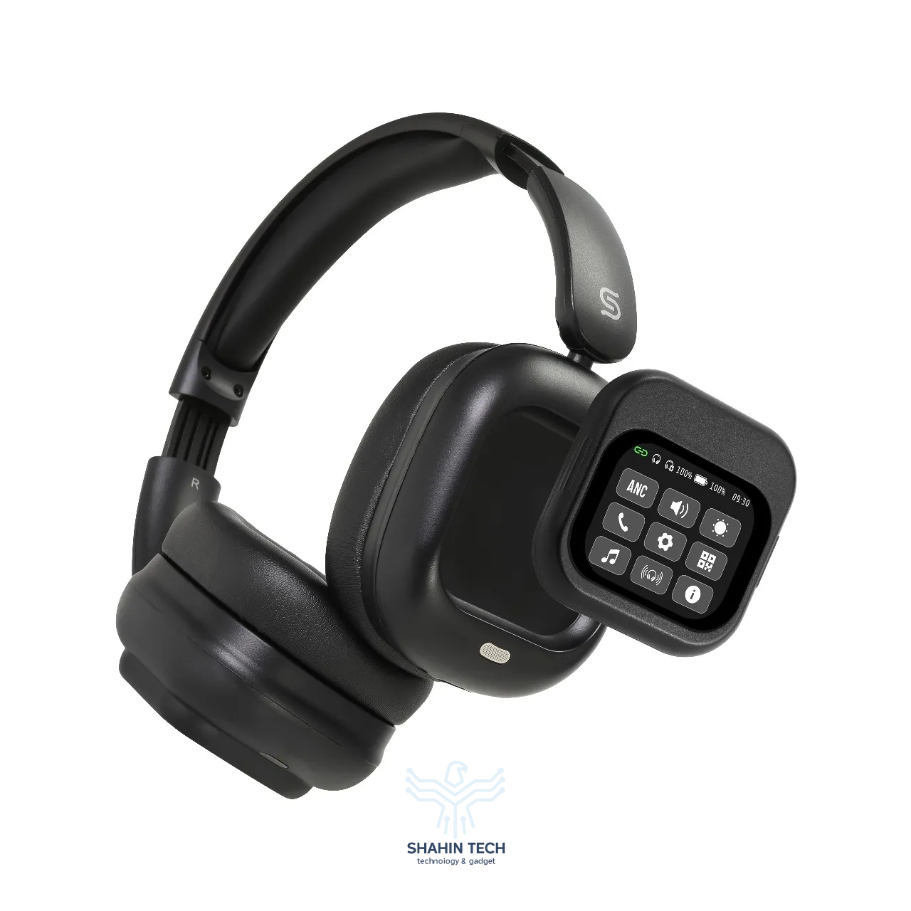 هدفون Porodo Soundtec Touchwave ANC با صفحه لمسی جداشدنی