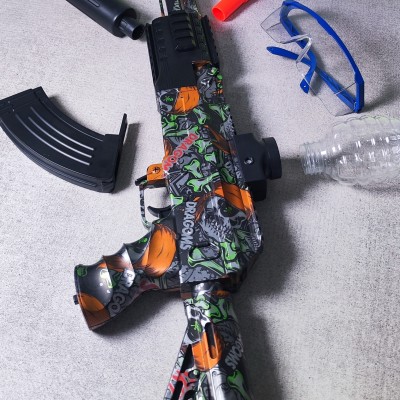 تفنگ تیر ژله ای مدل ak-47