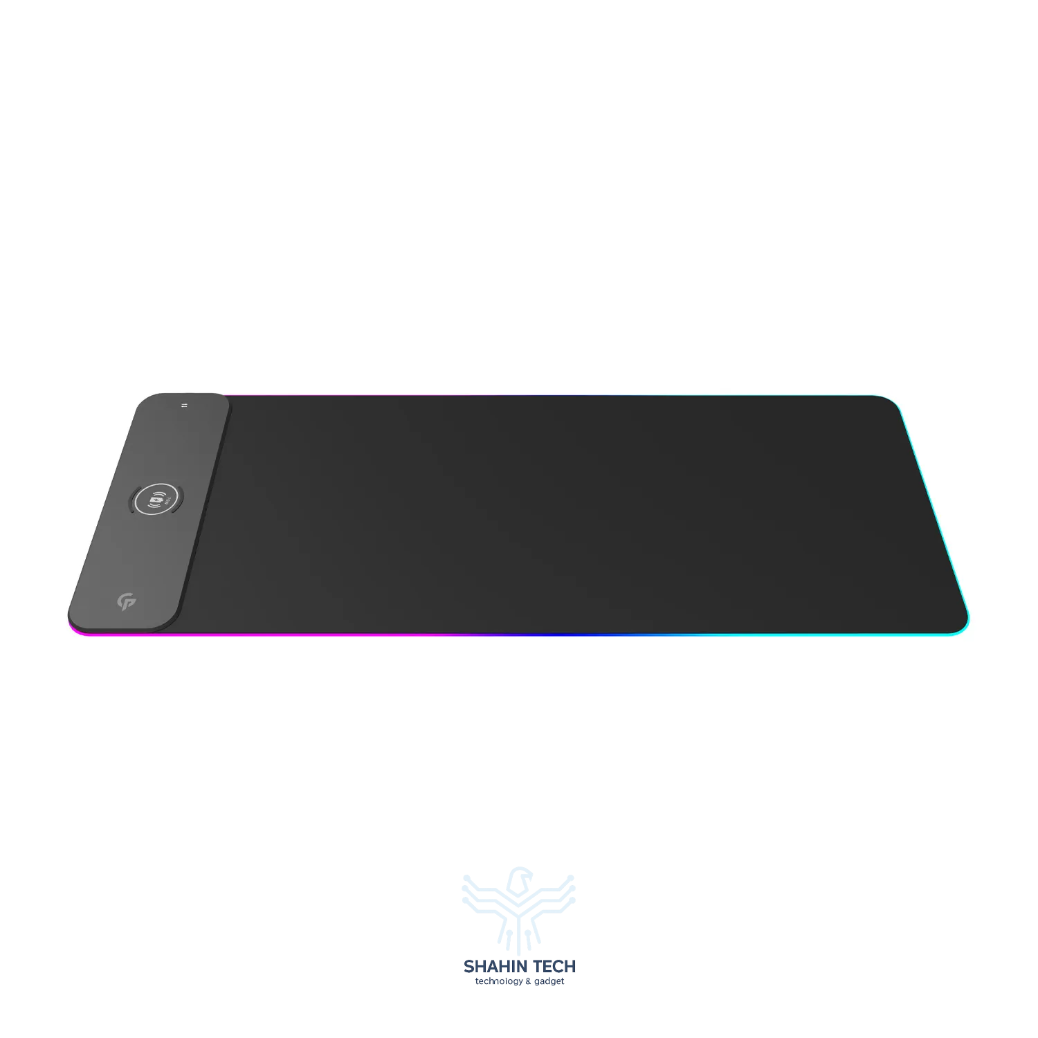 پد موس گیمینگ Porodo Gaming RGB با شارژر بی‌سیم سریع 15 واتی