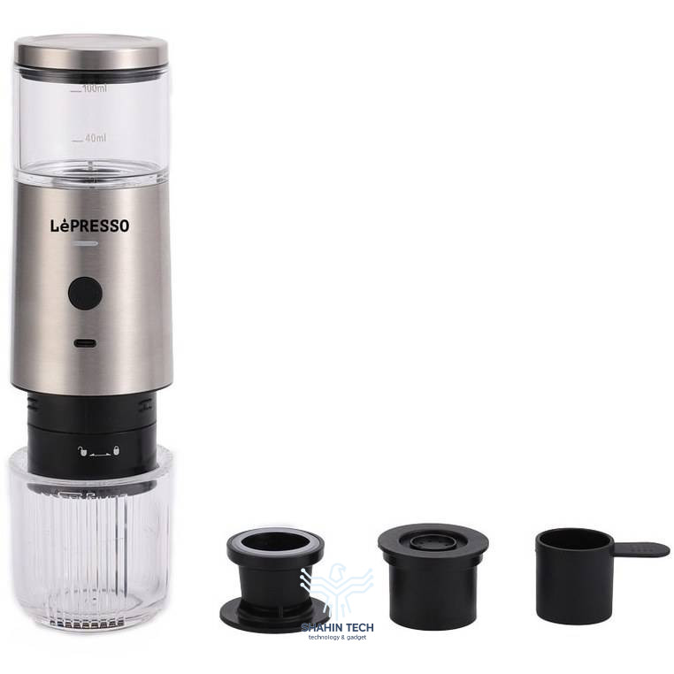 اسپرسوساز شارژی استیل لپرسو مدل LPSTPEM قابل حمل(گارانتی 3 ماهه)