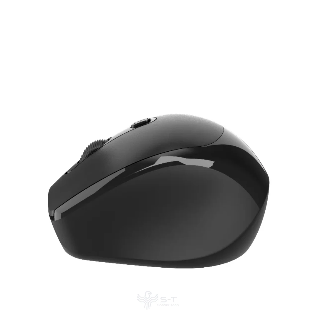موس بیسیم شارژی بلوتوثی پرودو مدل Porodo 1600DPI Wireless Mouse PDETK04