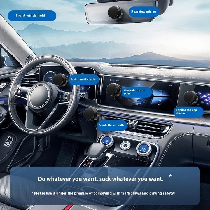 استند موبایل وکیوم برقی M12
