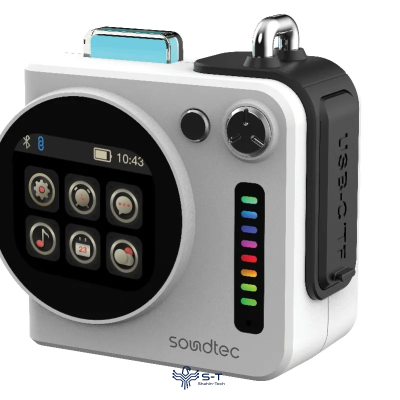اسپیکر هوشمند لمسی از برند PORODO مدل Vibego Mini RGB