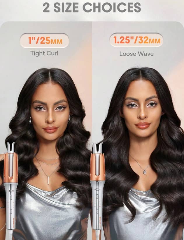 دستگاه بابلیس فر کننده مو شیگلم ( اصل ) Sheglam سایز 25mm