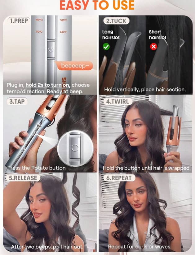 دستگاه بابلیس فر کننده مو شیگلم ( اصل ) Sheglam سایز 25mm